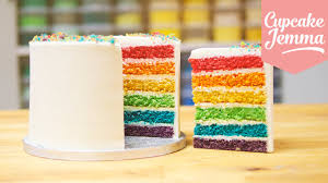 Kek lapis original resepi sarawak. How To Make The Best Ever Rainbow Cake Cupcake Jemma Youtube