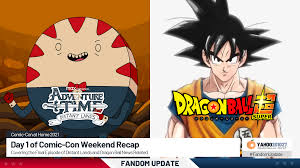 This week's dragonball news was a short one and not much. Fandom Update Adventure Time Distant Lands 2021 Update Dragon Ball Super Movie News Yahoo201027