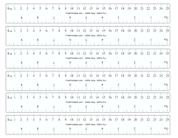 12 Inches To Centimeter Conversion Chart Resume Letter