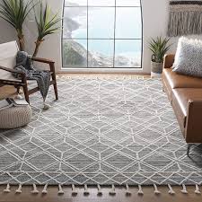 446 likes · 1 talking about this · 11 were here. Amazon Com Safavieh Casablanca Shag Collection Csb459f Handmade Moroccan Tassel Wool Area Rug 8 X 10 Grey Ivory Furniture Decor
