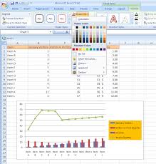 Excel Apply A Shape Style To A Chart Object