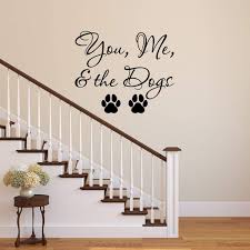 Check spelling or type a new query. Vwaq You Me And The Dogs Wall Decal Pet Quotes Wall Decor Puppy Vinyl Sticker Lettering Walmart Com Walmart Com
