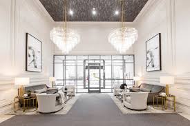 It's a statement to describe who your hotel is in one room. Modern Entry Condo Lobby Contemporary Ar Ideas Photos Houzz