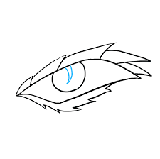 Draw another long, curved line, meeting the first on each end, to enclose the shape of the eye. How To Draw A Dragon Eye Really Easy Drawing Tutorial