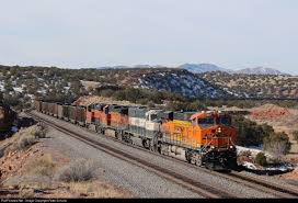 Railpictures Net Photo Bnsf 6387 Burlington Northern Santa Fe Ge Es44ac At Belen New Mexico By Peter Enlund Burlington Northern Train Photography New Mexico