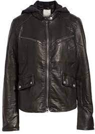 Free People Monroe Hooded Faux Leather Moto Jacket Nordstrom Leather Moto Jacket Faux Leather Moto Jacket Hooded Faux