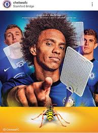 Join us for all the action as the blues travel for spain for the first leg of a marquee european clash. Chelsea S Matchday Poster For The Game Vs Watford 9gag