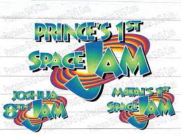 Customize Space Jam Logo Personalize Your Own Cup Cake Topper Etsy Space Jam Custom Personalised