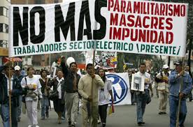 Resultado de imagen de En Colombia están asesinando a 10 activistas al mes