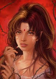 This is the cover for my very first real book (so not small  self-publication this time): Karma. This book will be finished this year  and available to order. It also gives you