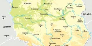 Au début de l'histoire de la pologne, on trouve, les tentatives des peuples slaves installés dans les bassins de l'oder et de la vistule de. La Pologne De La Carte Cartes De La Pologne Europe De L Est Europe