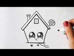 Hoe Teken Je Een Schattig Huis Leren Tekenen Youtube Leer Tekenen Tekenen Schetsen Tekenen