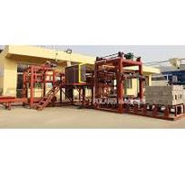 Fully automatic brick collecting brick block cuber pallet ...