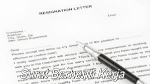 Disini bisa kamu temukan contoh surat pengunduran diri kerja untuk karyawan atau contoh surat resign kerja yang benar dan tepat. Contoh Surat Berhenti Kerja Mudah Dan Ringkas