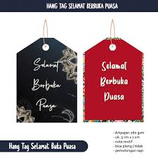 Semoga puasa kita di terima allah swt aamiin #selamatberbukapuasa. Jual Hang Tag Selamat Berbuka Puasa Hang Tag Ramadhan Idul Fitri Kota Surabaya Ab Home Store Tokopedia