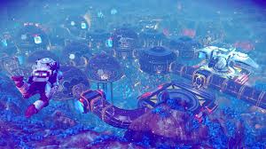 9 Amazing No Man S Sky Bases Including Daleks Goomba S And Homer Simpson S Half Finished Head No Man S Sky Warrior Drawing Line Art Drawings