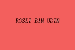 Rosli Bin Udin Pesuruhjaya Sumpah In Port Klang