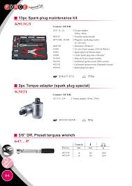 Replaced the drain plug with a ecs tuning magnetic one 14mm rather than the 18mm stock one. 2pc Torque Adapter Spark Plug Special K3021 13pc Manualzz