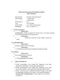 Maybe you would like to learn more about one of these? Rpp B Jawa Kelas 3 Sd Debong Tengah 01