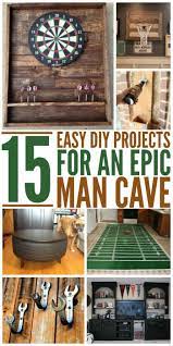 15 Epic Man Cave Diy Ideas Man Cave Diy Man Cave Home Bar Man Cave Decor
