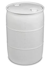 Plastic Drum 55 Gallon Closed Top Natural S 10757nat Uline 23 1 4 Diameter In 2020 Plastic Drums 55 Gallon Gallon