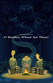 O Brother Where Art Thou Poster Movieposter Illustration Movie Posters Vintage Movie Artwork Movie Poster Art