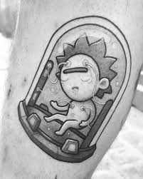 The show follows the sanchez/smith tiny rick by amy tenenbaum at carousel custom tattoo s, newbury uk. 21 Rick And Morty S Tattoos
