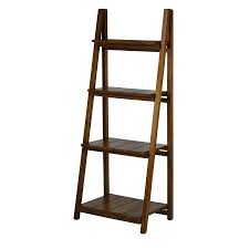 There are so many ladders to choose from, take your time, compare, the height you need and make it a warner ladder. Casual Home Manhasset Warm Brown Wood 4 Shelf Ladder Bookcase Lowes Com Ladder Bookcase Bookcase Shelves