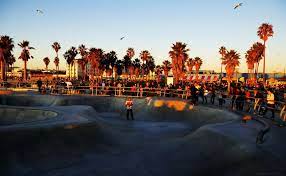 Venice Beach Hd Wallpaper Venice Beach Los Angeles Venice Beach Beach Sunset
