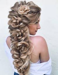 Most Beautiful Bridal Hairstyles For Long Hair In 2019 Voguetypes Braided Hairstyles Hair Styles Long Hair Styles