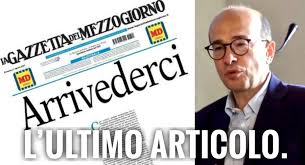 Così lo storico quotidiano pugliese si presenta oggi in edicola, per quello sarà il suo ultimo giorno di pubblicazione. Bpgcvyusvz3ntm