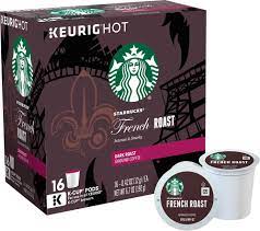 A great cup of coffee, it has a depth of flavor that holds its own with cream and sugar. Best Buy Starbucks French Roast Coffee K Cup Pods 16 Pack