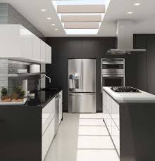 Ge Profile Series 30 Built In Double Electric Convection Wall Oven Stainless Steel Pt9800shss Best Buy In 2020 Curved Kitchen Kitchen Design Modern Kitchen