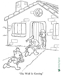 You may also furnish details as your child gets engrossed. The Three Little Pigs Coloring Pages Fairy Tales