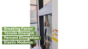 Tensile strength of the bioplastic film with variation. Tension Testing On Bioplastics Youtube