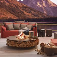 The burner has an adjustable heater. Wood Burning Fire Pit Zero Ak47 Design Steel Stainless Steel Contemporary
