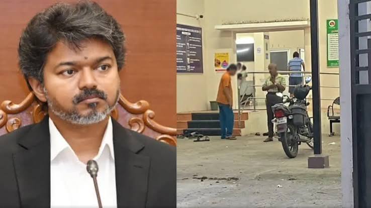 முதல்வர் விஜய்யின் பாதுகாப்பு பணியில் இருந்த காவலர்கள் 11 பேருக்கு வாந்தி மயக்கம்! ஈசிஆரில் பரபரப்பு | 11 CM Joseph Vijay Security Personnel Fall Ill After Meal ...