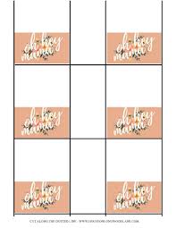 While running up credit card debt you can't immediately pay off is generally not a good idea, you may simply need a new ca. 50 Printable Place Card Templates Free á… Templatelab