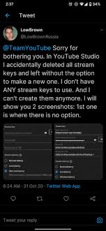 The server url is also listed here in case your software requests it. Unable To Create Youtube Stream Keys After Deletion You Aren T Alone