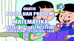Prota kelas vi sd/mi k13 revisi 2020/2021 ini kami buat sesuai dengan buku kelas 6 kurikulum 2013 revisi 2018 serta kalender pendidikan tahun ini. Program Semester Dan Tahunan Matematika Kelas 6 Sd Semester 1 Kurikulum 2013 Rev 2018 Pedia Pendidikan