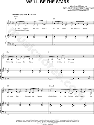 Can T Blame A Girl For Trying Chords Sabrina Carpenter We Ll Be The Stars Sheet Music In F Major Transposable Download Print Sheet Music Piano Sheet Music Beginners Clarinet Music