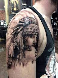 Modem tribal tattoos try to mesh these traditional designs with modern images. 75 Amazing Native American Tattoos For A Tribal Look