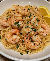 Garlic Butter Shrimp Scampi Linguine Ingredients: