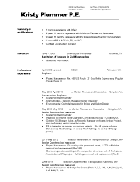 Resume Abstract Update 4 15 16