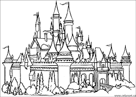 Coloriage Chateau A Imprimer