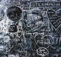 Peel and Stick Chalkboard Black Wallpaper / Chalkboard ...