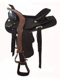 Western Steigbugelset Fur Kinder Braun Pferde Sattel Steigbugel Reitsport