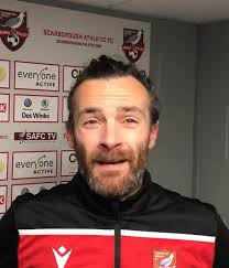 1996-97- Scarborough FC keepers Ian Ironside and Kevin Martin