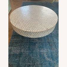 Anthropologie bone inlay coffee table. Anthropologie Targua Moroccan Coffee Table Aptdeco