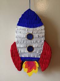 Rocket Pinata Space Party Space Birthday Party Space Party Decorations Space Astronauts Party Rocket Pinata Rocket Party Rocket Theme Space Birthday Party Space Party Decorations Astronaut Party